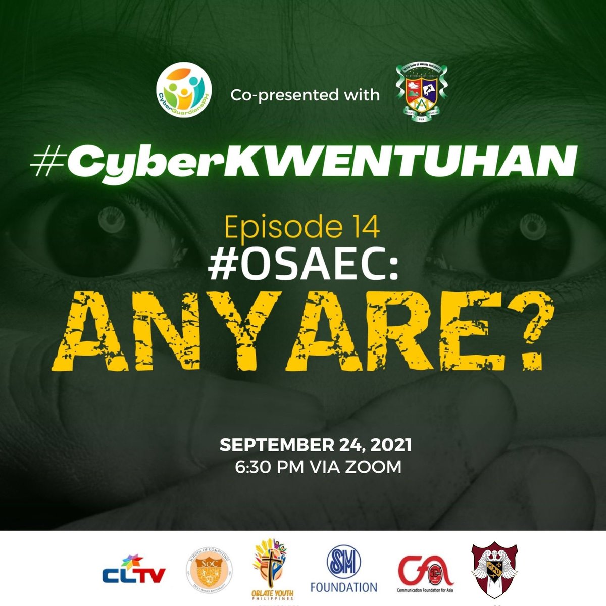 NDMUSSGOfficial's tweet image. #CyberKWENTUHAN 
Episode 14 #OSAEC:ANYARE?