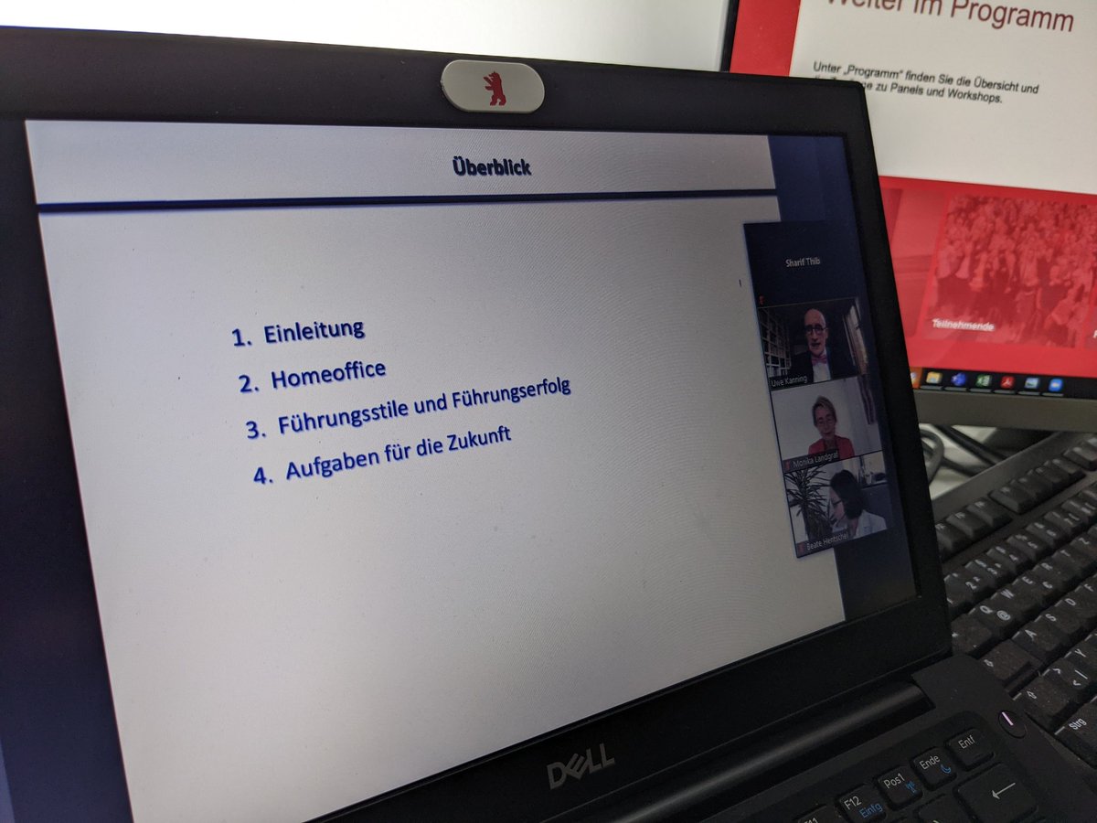 "Neues Führen nach Corona" #hkom21 startet im #Homeoffice <a href="/HWR_Berlin/">HWR Berlin</a>