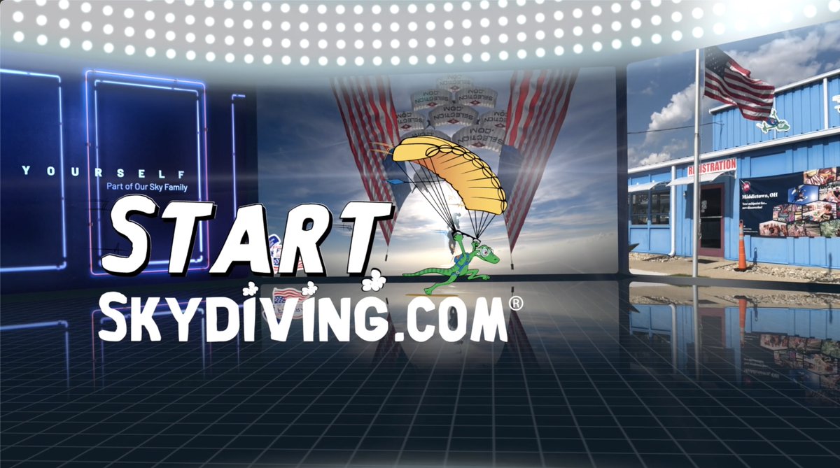 Start Skydiving is hiring Instructors and Non-Skydiving positions for its 2022 season (mid-March through Mid-November)!

Learn about us in this video: youtu.be/8QvI0X_Icww
And apply here: forms.gle/t7WJuuL4K6FGxw…