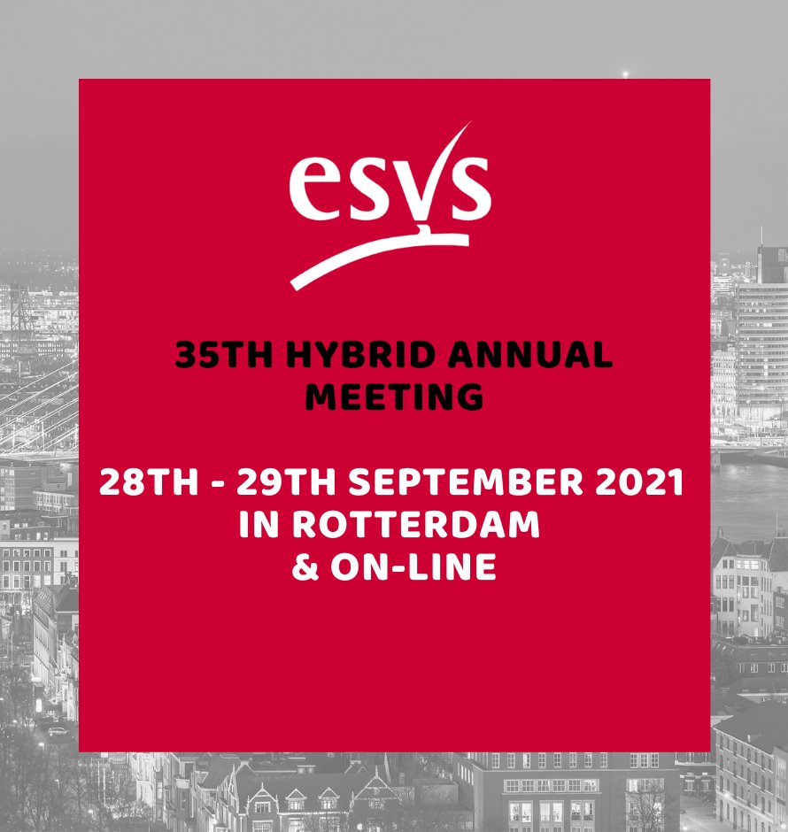 European Vascular Course on Twitter "The ESVS Annual Meeting starts