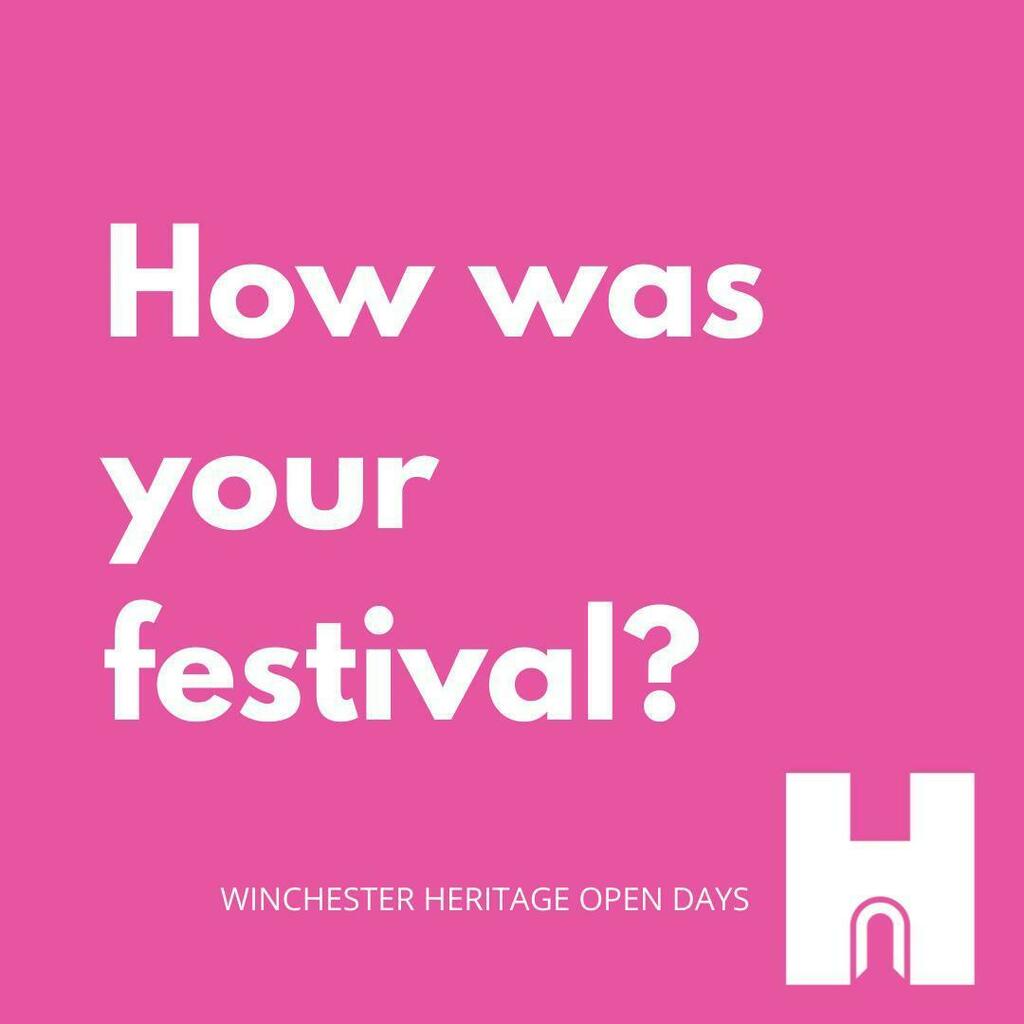 Wow, what a whirlwind the past two weeks have been! Over 200 FREE events, a hybrid of in-person and digital, for the sixth consecutive #WinchesterHODs festival. Thank you to all who have joined us in delving into the history and heritage of Winchester an… instagr.am/p/CUFhVqLsJHm/