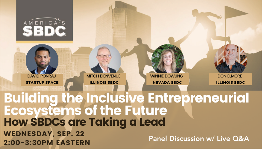startupspaceapp's tweet photo. Attending America's SBDC Annual Conference this week? Please join us for this special ASBDC panel discussion and LIVE Q&amp;A! We hope to see you at our virtual booth!

Learn More About ASBDC Conference https://t.co/cSM9PE0qFr https://t.co/kktQbEaoH5