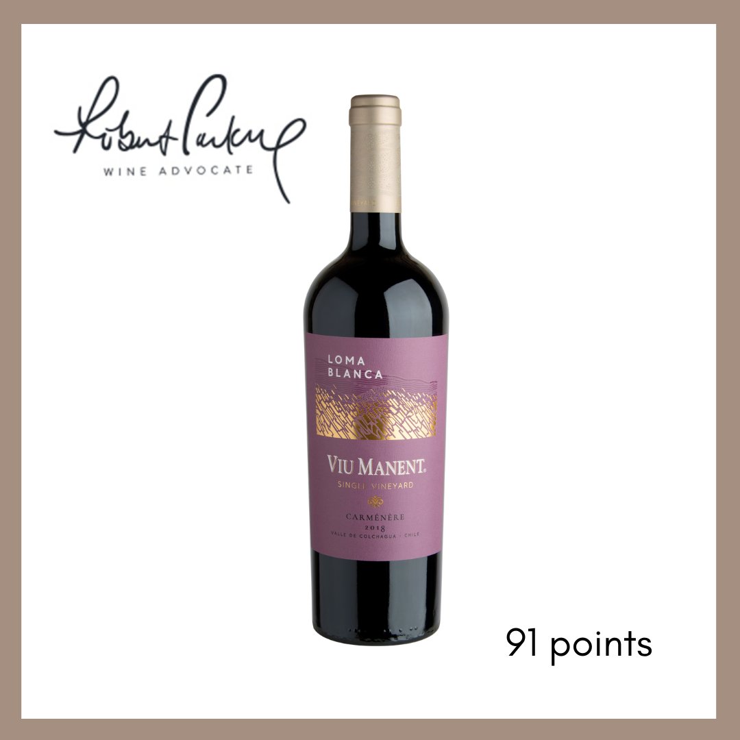 LouisLatourUK's tweet photo. This #throwbackthursday we look at @viumanentwinery who received some excellent points from Robert Parker and The Wine Advocate π·
#viumanentwinery #viumanent #chile #chileanwine #colchagua #familyowned #thirdgeneration #85years #lladrinks https://t.co/XtSSW6vxkO