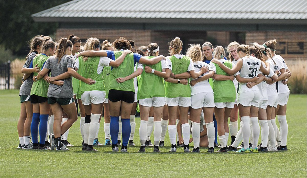 MSU_wsoccer's tweet photo. Your Spartans have only conceded 3 goals this entire season, that’s tied for 5th best in NCAA Division I Women’s Soccer. https://t.co/hxRGcF6h2D