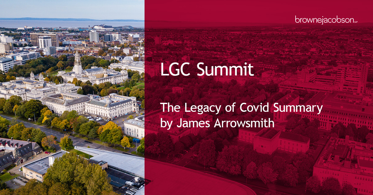 Last week we attended the <a href="/lgcplus/">LGC</a> summit to discuss the Legacy of Covid in the Social Care Sector. James Arrowsmith, a speaker on the panel, provides his view of what was discussed and needs to be improved: bit.ly/2XP6MR3