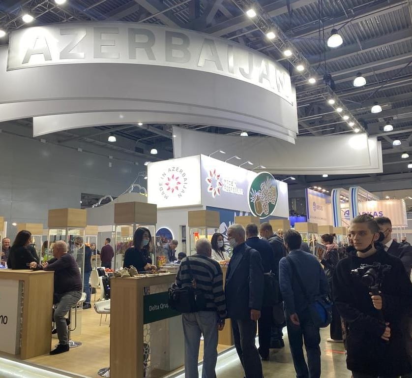 azpromoaz's tweet photo. Bu gün Moskvada #WorldFoodMoscow 2021 sərgisi öz işinə başlayıb.
Ətraflı - https://t.co/4C79PPcQk6
#İqtisadiyyatNazirliyi #EconomyAz #EconomyGovAz #AZPROMO https://t.co/M9PlSWIWRh