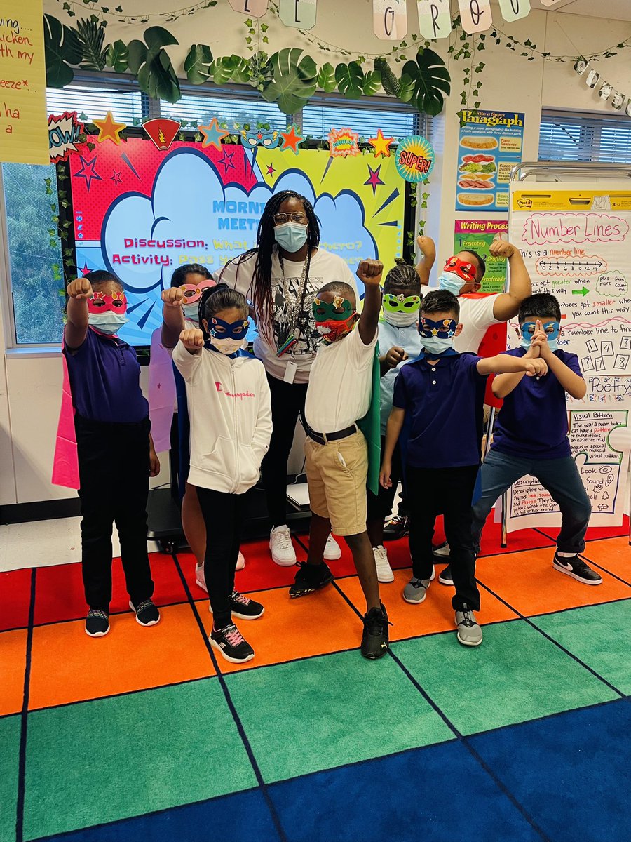 RobertsDISD's tweet photo. Our little Heroes are learning from the worlds REAL Superheroes, their Robertsville Teachers! Our league of Heroes and Villians are having a blast in our very first September Intersession Camp! π₯#DallasISD #DISDIntersession #TigerPride
ππ
ππ
ππ
ππ
ππ
π https://t.co/Ygda7xS1L7