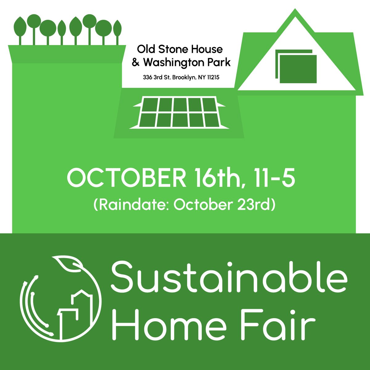 Homeowners, renters, building owners and managers are invited to a Sustainable Home Fair on October 16th from 11 am-5 pm. Come meet experts to learn about all the cool and fascinating ways you can lower your home's carbon footprint &amp; energy bills, finance it all &amp; save the planet
