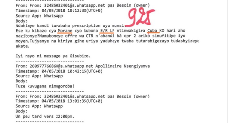 NoelKambanda's tweet photo. 5) #Rusesabagina also informed Appolinaire Nsengiyumva (businessman and his right hand man) about a special request for Gen Wilson Irategeka's military radio (codenamed Igitega) and E/R LP (Type of gun). #FLNTrial https://t.co/Ie1ykTq5HE