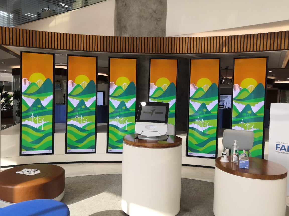 MediaVueSystems's tweet photo. MediaVue Systems is busy in the Mideast. Its digital signage technology is being used by First Abu Dhabi Bank – the largest bank in the UAE. See what else MediaVue customers are up to at https://t.co/nibEQsijTa
#digitalsignagesolutions #digitalmeetingroompanels https://t.co/XiKV1ki2qE