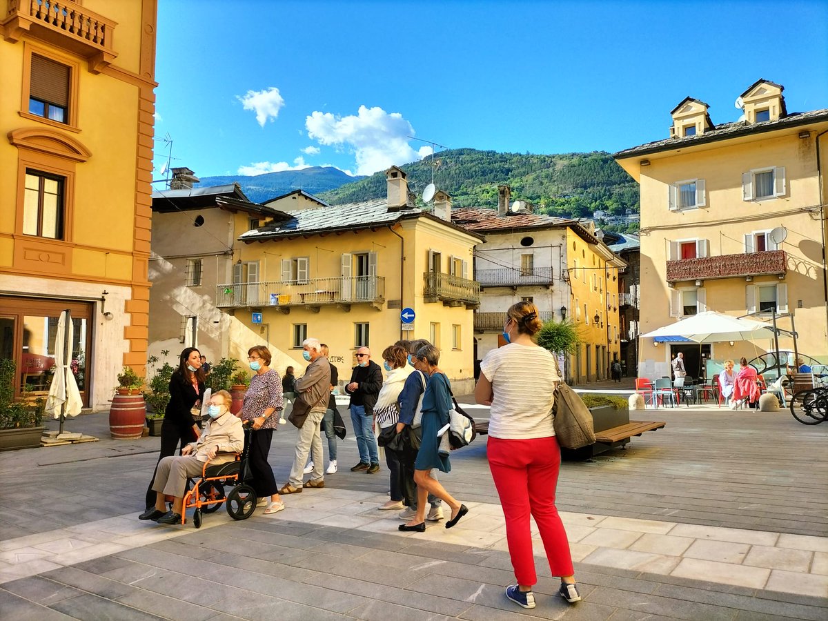 CultureVdA's tweet photo. #21settembre In corso al #MAR la visita speciale per non è ipovedenti.
#ToccarelaStoria #PlaisirsdeCulture @Valle_dAosta 
@MiC_Italia 
@guichardaz https://t.co/juj8L852mO