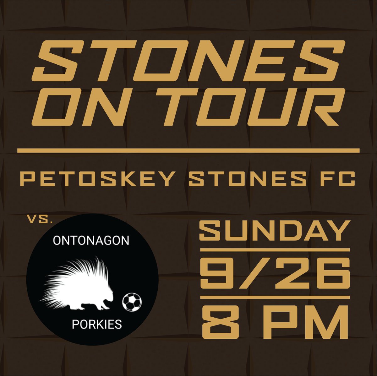 Hitting the road for our first match of the season

Your Stones visit @Porkies_FC 

#OneStoneAtATime