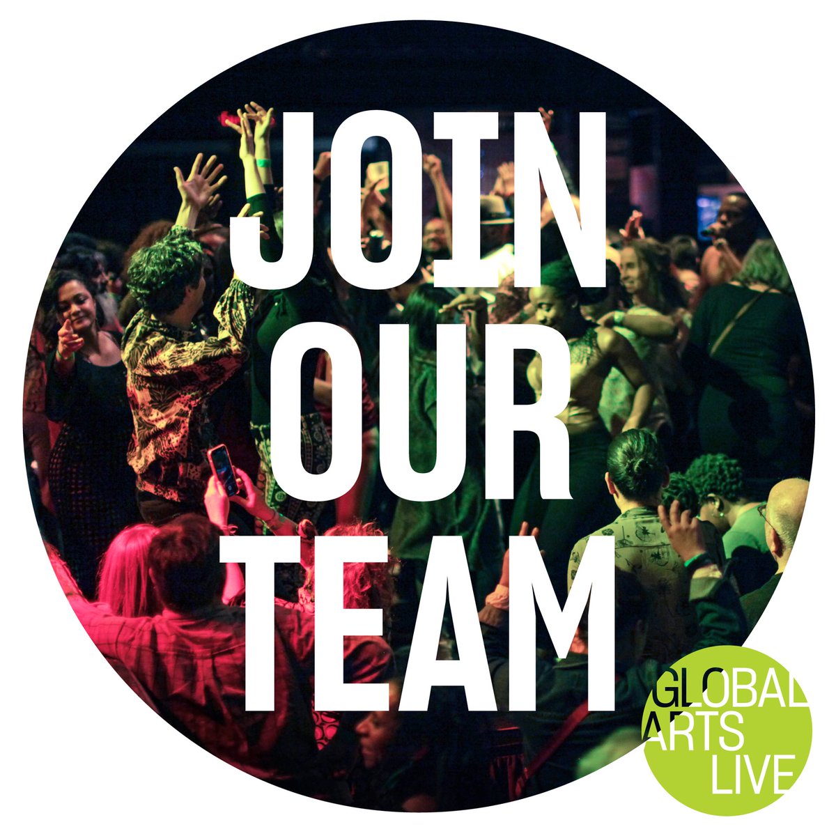 We're hiring! 
We are currently looking for a full-time Development Manager and a bookkeeper/finance administrator on a contract basis.
Learn more about the positions and how to apply: globalartslive.org/jobs