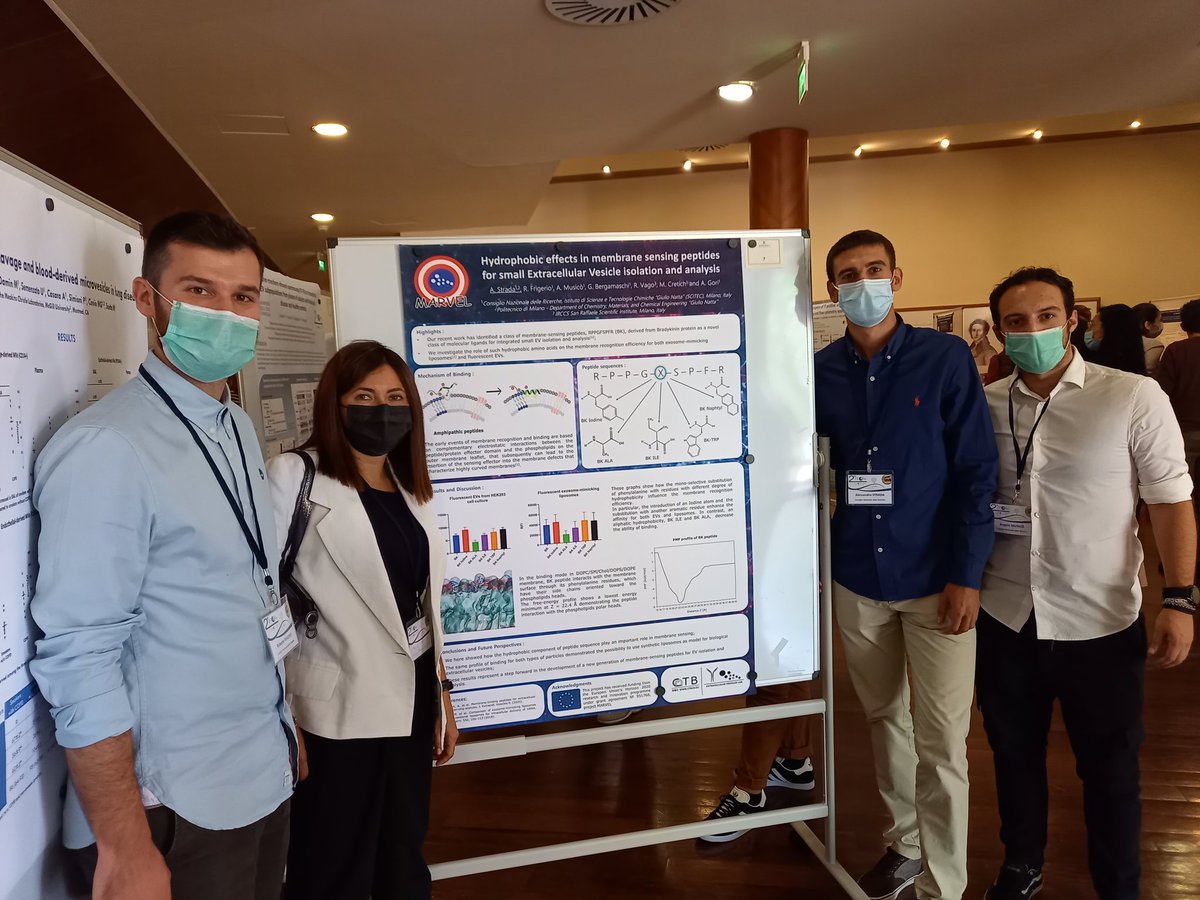 MARVEL FETPROACT Project (@marvel_h2020) on Twitter photo Membrane sensing #peptides for #ExtracellularVesicles isolation, the core technology of <a href="/Marvel_H2020/">MARVEL FETPROACT Project</a> presented by <a href="/Alex93Strada/">Alessandro Strada</a> poster (P7) <a href="/EVItaSociety/">EVIta- Italian Society for Extracellular Vesicles</a> 2nd Symposium Membrane sensing #peptides for #ExtracellularVesicles isolation, the core technology of <a href="/Marvel_H2020/">MARVEL FETPROACT Project</a> presented by <a href="/Alex93Strada/">Alessandro Strada</a> poster (P7) <a href="/EVItaSociety/">EVIta- Italian Society for Extracellular Vesicles</a> 2nd Symposium