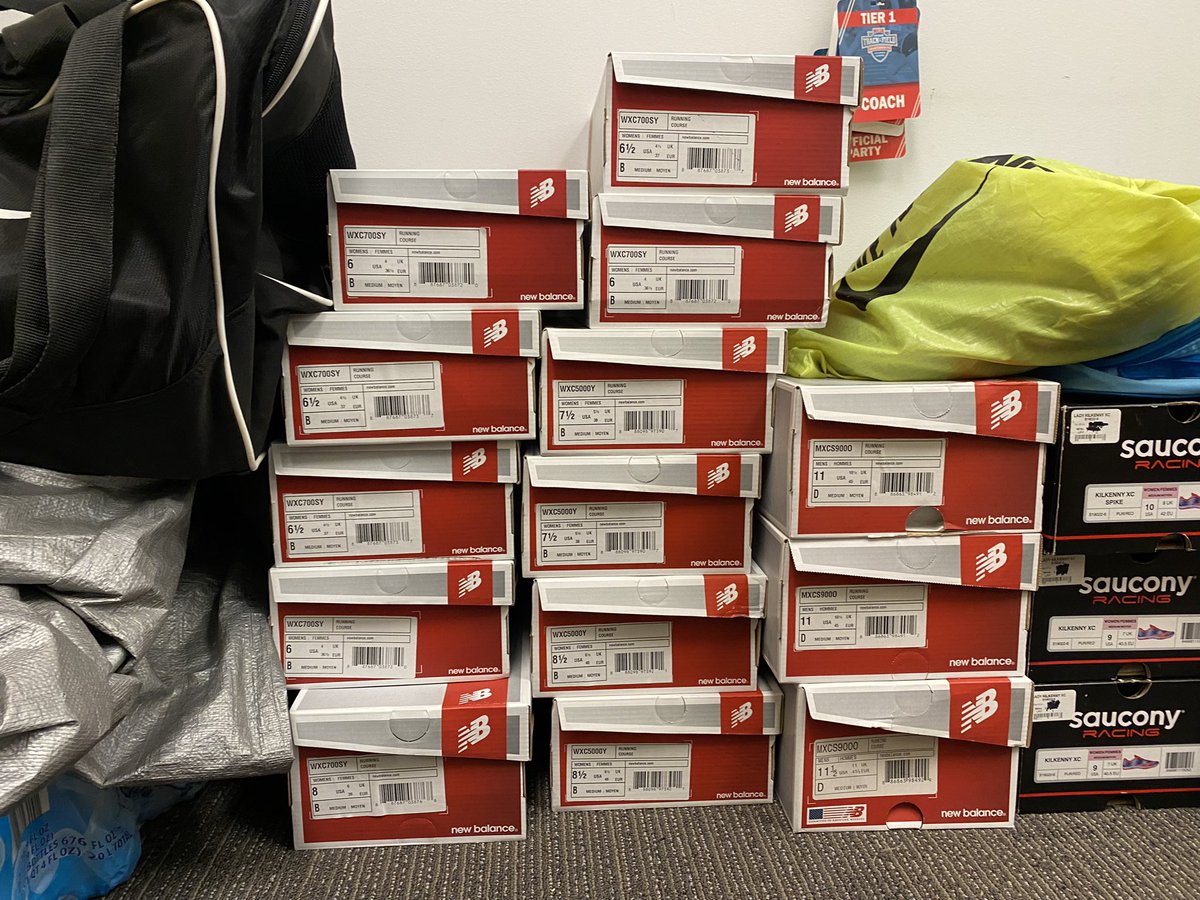 CoachMatt98's tweet photo. Looking to donate these racing spikes to any HS/MS team that may need them.
If any one can use them or knows someone who can. DM me and we can get them shipped/dropped off. https://t.co/0wUi2Xmgpo