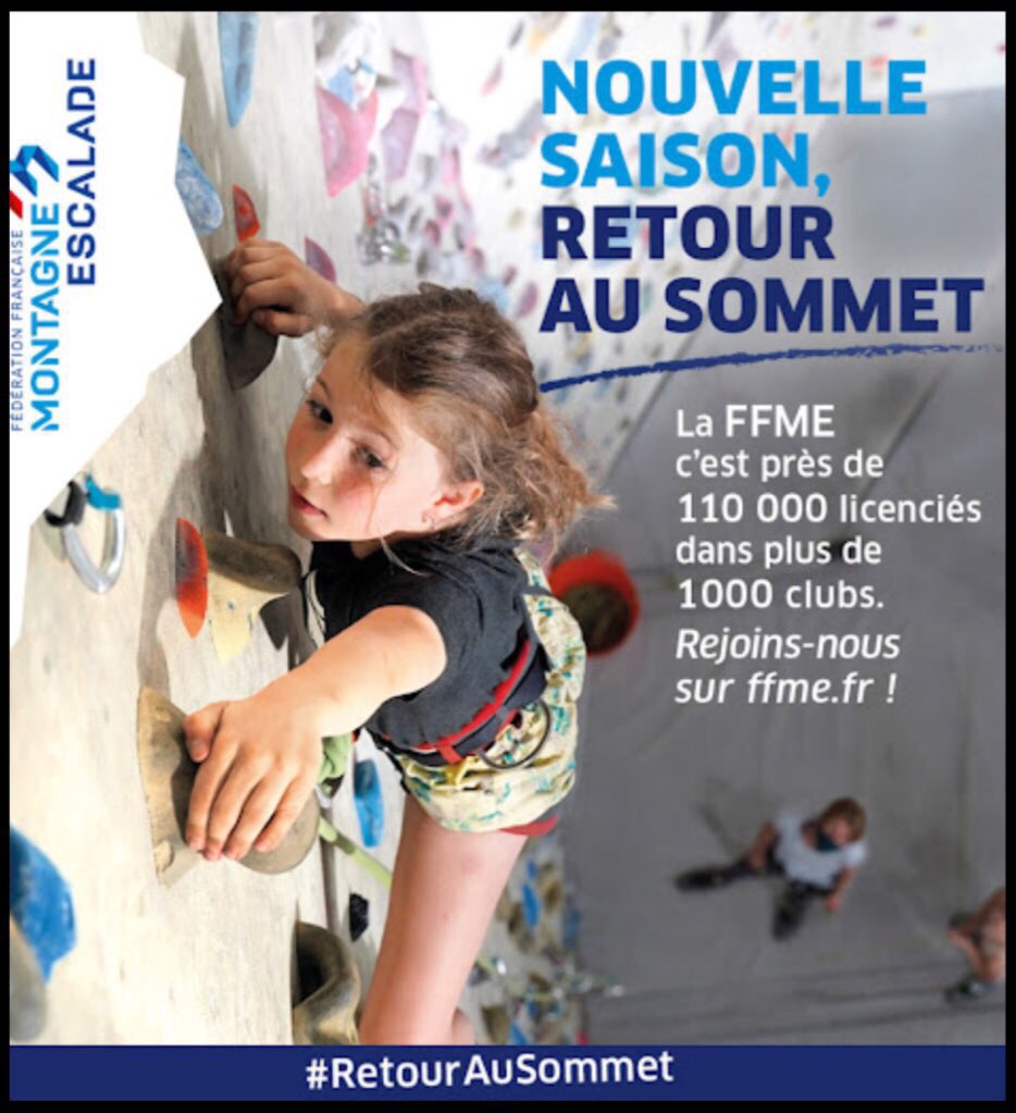 Enfin !!! Les cours d'escalade ont repris à la SAE de la <a href="/VilledeLescar/">Ville de Lescar</a>. Petits et grands se retrouvent au pied du mur... tous motivés pour une nouvelle saison et un #RetourAuSommet🤞#escalade #ffme