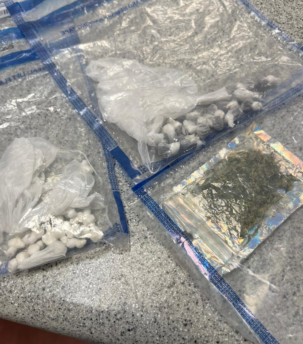 A foot chase,a search of 2 properties & 1 arrest for possession with intent to supply Class A drugs & possession of cannabis.The team were kept busy last Saturday night. Another top result for our residents. 💪🏼. Hopefully the person arrested will also be open to the help offered