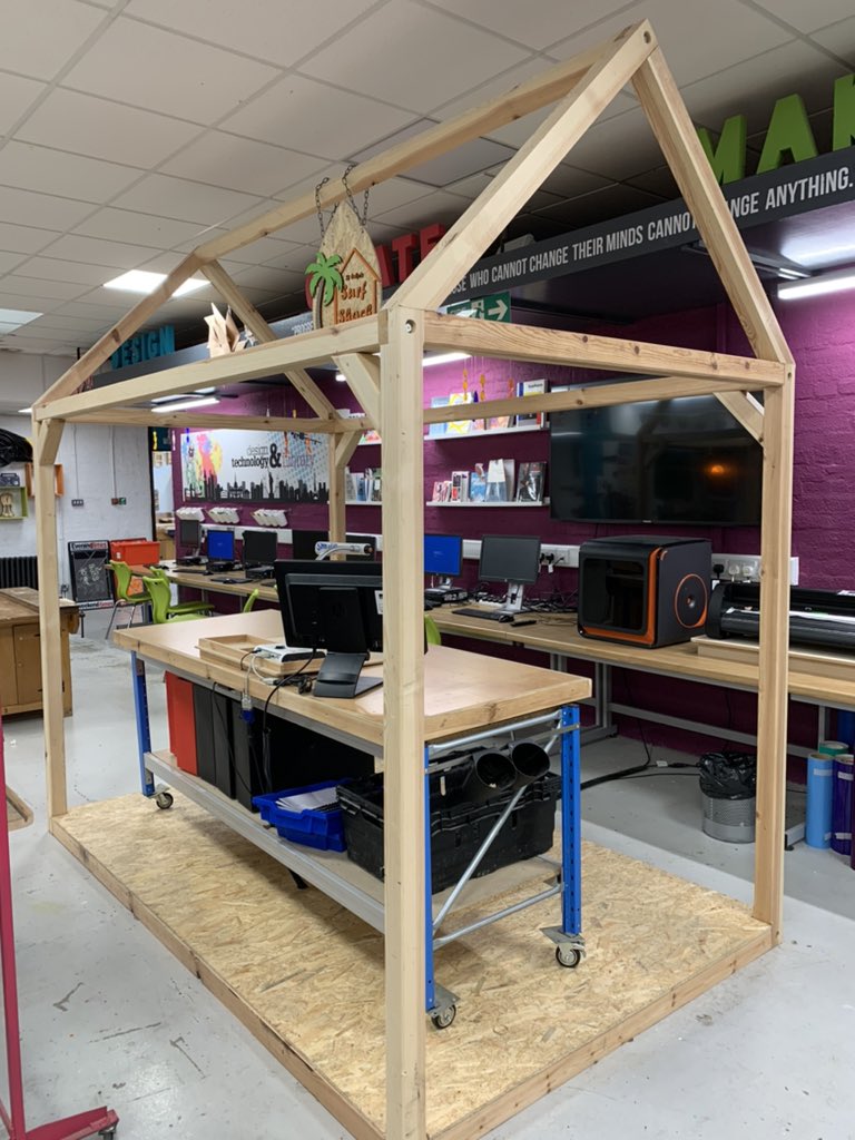 dandtstlukes's tweet photo. Our S2 classes have started their mini architecture project designing the @StLukesHigh surf shack. #creativity #problemsolving #architecture #design https://t.co/q4op9cgwQm