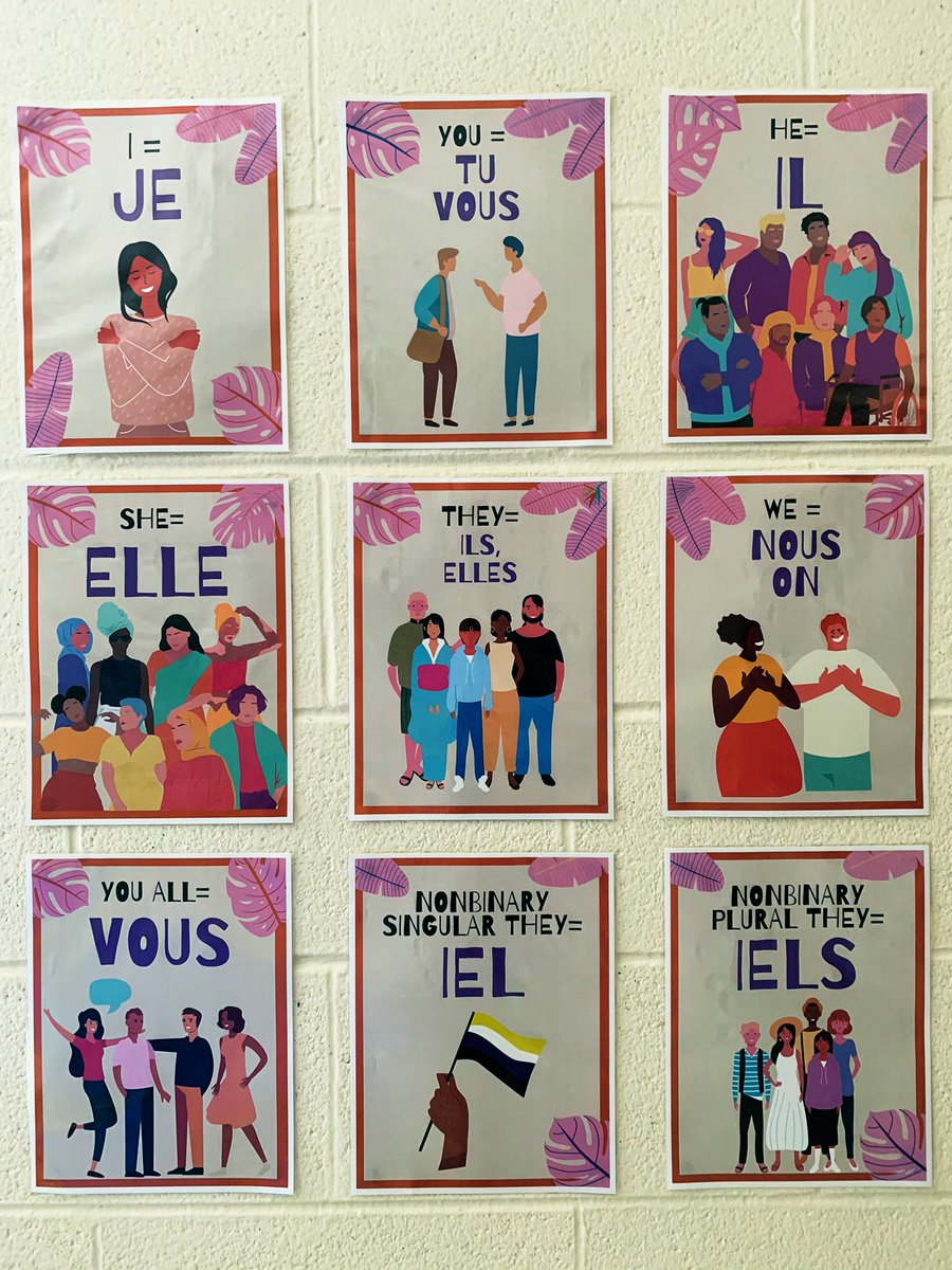Love the inclusiveness and diversity represented in these posters 🥺 <a href="/rjlee_ps/">Robert J. Lee Public School</a>
