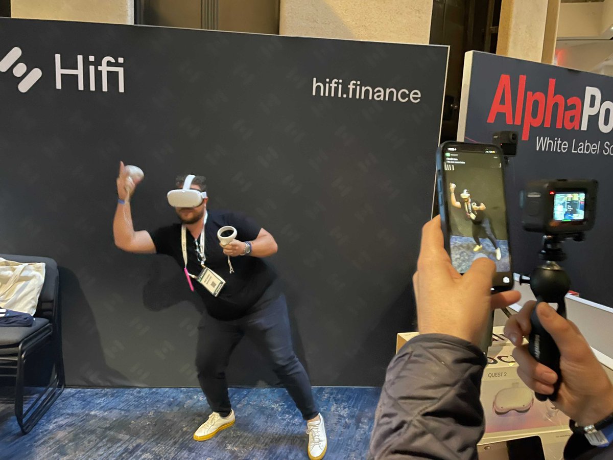 HifiFinance's tweet image. If you’re at #Mainnet2021 and haven’t stopped by the Hifi booth (#410) you are missing out! We’re giving away sets of the new Oculus Quest 2 for winners of our raffle and VR competition! Come meet our team and learn about fixed-rate lending in DeFi.