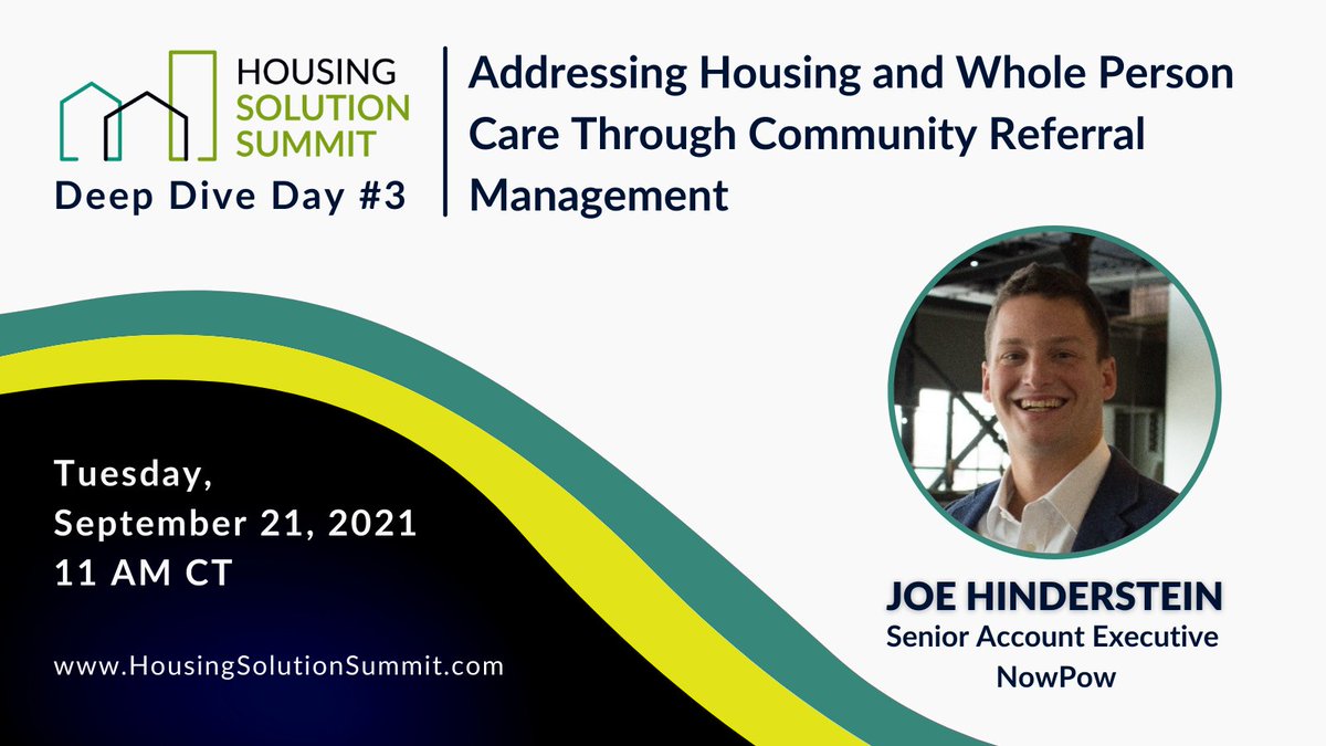 Join 𝗝𝗼𝗲 𝗛𝗶𝗻𝗱𝗲𝗿𝘀𝘁𝗲𝗶𝗻 on his talk: "𝗔𝗱𝗱𝗿𝗲𝘀𝘀𝗶𝗻𝗴 𝗛𝗼𝘂𝘀𝗶𝗻𝗴 𝗮𝗻𝗱 𝗪𝗵𝗼𝗹𝗲 𝗣𝗲𝗿𝘀𝗼𝗻 𝗖𝗮𝗿𝗲 𝗧𝗵𝗿𝗼𝘂𝗴𝗵 𝗖𝗼𝗺𝗺𝘂𝗻𝗶𝘁𝘆 𝗥𝗲𝗳𝗲𝗿𝗿𝗮𝗹 𝗠𝗮𝗻𝗮𝗴𝗲𝗺𝗲𝗻𝘁", today at 11 am CT.
Register: hss-ddd3.heysummit.com
#HousingSolutionSummit