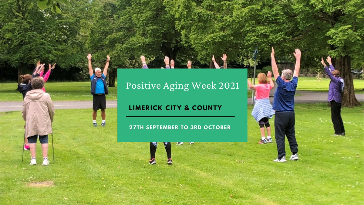 Limericksports's tweet photo. To celebrate Positive Aging Week 2021, LSP has a range of FREE programmes available suitable for our 55+ older adults living around Limerick city and county.
MORE INFO: https://t.co/LQnW54zQ6E
#PositiveAgingWeek #ActiveLimerick https://t.co/UYhvShTF8S