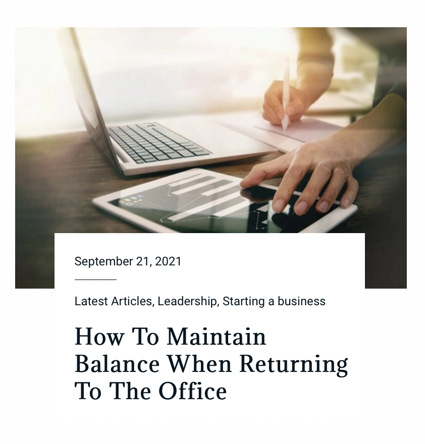 Surge’s Lead Trainer, Holly Issacs, shares top tips on making the return to the office routine as stress free as possible.  Read the full article for some great advice!   <a href="/surgefitnessUK/">Surge Fitness</a>   #backtowork #mumpreneur #backtotheoffice #reducestress #balance #worklifebalance