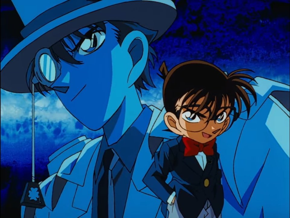 大久保マコト 21年9月22日は名探偵コナン コナンvs怪盗キッド の放送24周年です いまやコナン君最大のライバルのひとりとなった怪盗キッド様がアニメに初登場した回 またアニコナのサブタイトルに 事件 のワードが入らなかった最初の回でもあります