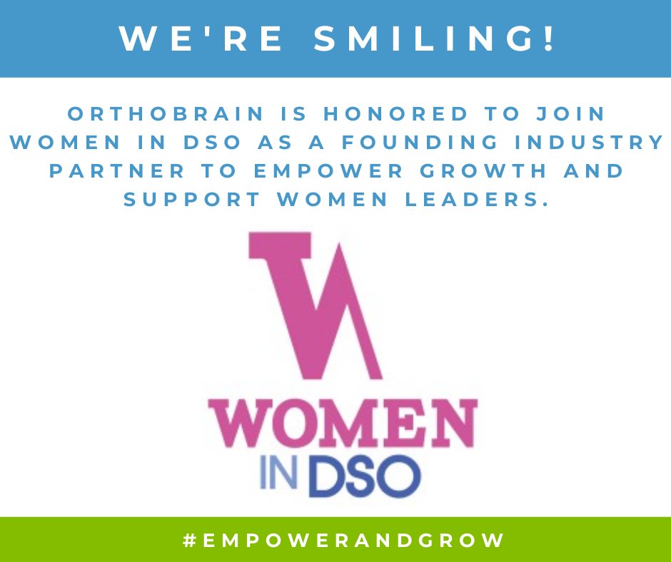 We’re excited to announce we have joined Women in DSO as a founding industry partner. We will be working with them to support the empowerment and growth of women leaders in Dental Service Organizations.
ow.ly/KQMD50Gdsk5

#womenindso #orthodontics #dental #dentaleducation