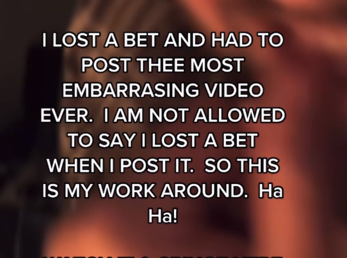 Sweet baby Jesus I am so sorry for this… 

HERE:  vm.tiktok.com/ZMRb2h52K/