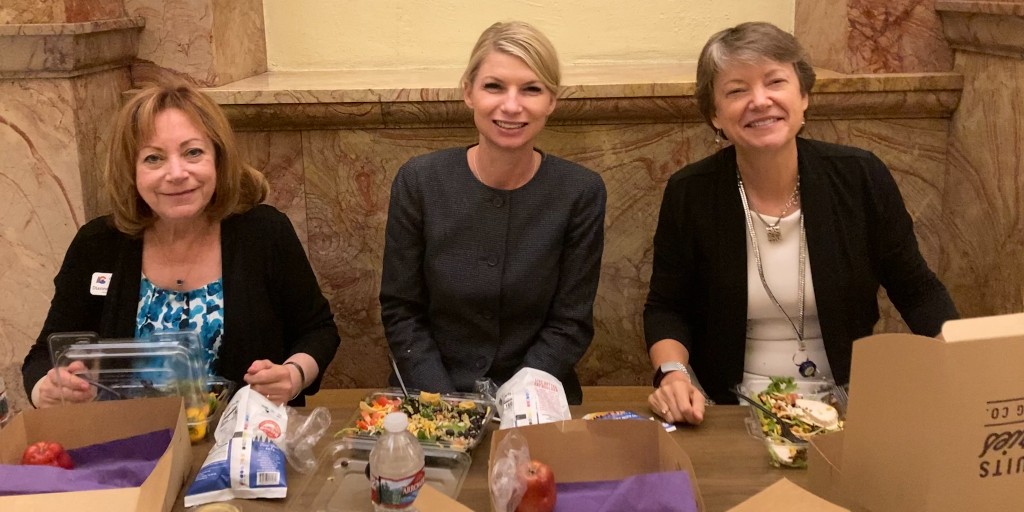 CHCPF's tweet photo. HCPF Director Bimestefer joined @LtGovofCO, @pettersen4co, Senator Cleave Simpson, and other members of the Behavioral Health Transformational Task Force last week. Grateful to be working on transforming behavioral health for ALL Coloradans!
#COforall https://t.co/UFIEuI5md5