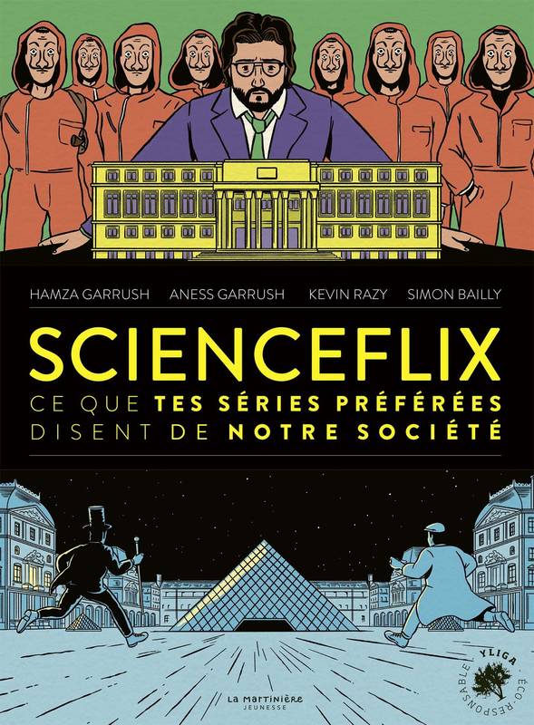 AnessNuts's tweet photo. Heureux de vous annoncer la parution du livre #ScienceFlix que j'ai cosigné avec Hamza Garrush et Kevin Razy chez @ed_LaMartiniere.
Ce livre analyse les séries sous l'angle des Sciences Humaines (géo, socio, histoire...) pour nous aider à mieux comprendre notre monde. https://t.co/8URqYeBdee