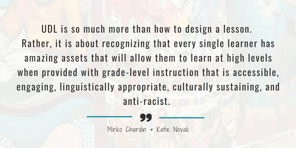NovakEducation's tweet photo. If you don't know...now you know #UDL https://t.co/6AyQgu8RHg