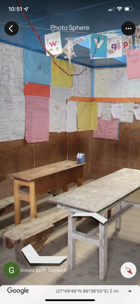 KMcCray85's tweet image. What timing! I checked in on 1st grade Ss @WASDPA_FV just in time to incorporate #ThisIsSchool from @googleearth so our Ss could compare and contrast different settings! #EdTech #StudentExplorers @wasdpa