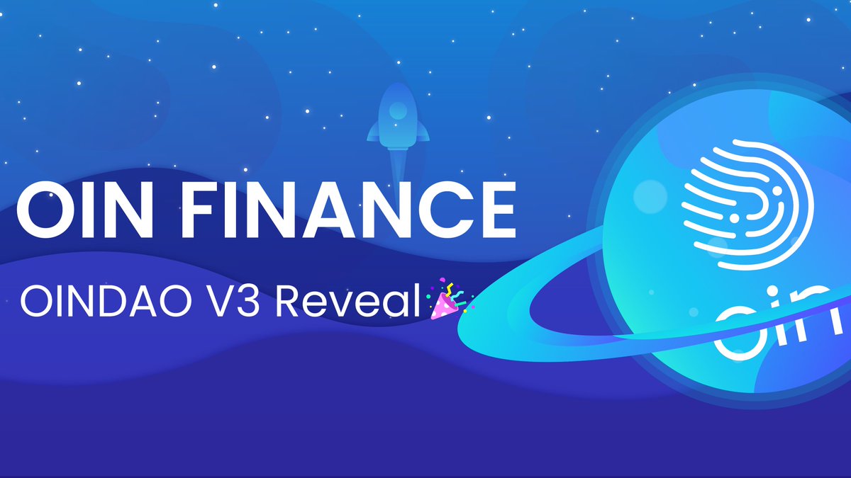 FinanceOin's tweet image. The #OINDAO V3, as the leader in token-collateralized #stablecoin minting, brings with it a new feature set and some amazing benefits!

The V3 brings:
✅ Layer-1 integration capabilities
✅ Increased capital efficiencies
✅ More decentralized freedom!

medium.com/oin-finance/oi…