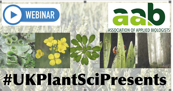 The #UKPlantSciPresents webinar series returns on Tuesday September 28th at 3pm BST, now in collaboration with the Association of Applied Biologists (aab.org.uk) <a href="/AABiologists/">AAB @aabiologists.bsky.social</a>
 Register for free: us02web.zoom.us/webinar/regist…