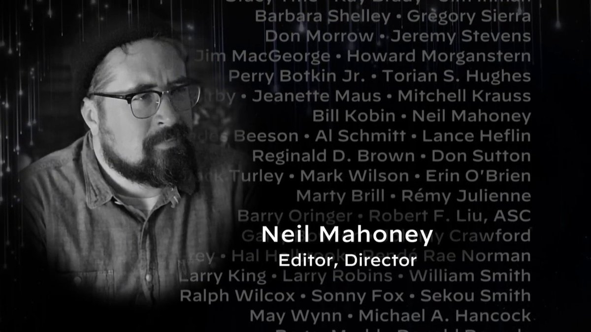 Our friend Neil was recognized in the “In Memoriam” segment of the 2021 Creative Arts Emmys. He constructed drama for a living. #NeiledIt

Full video here: emmys.com/video/2021/cre…