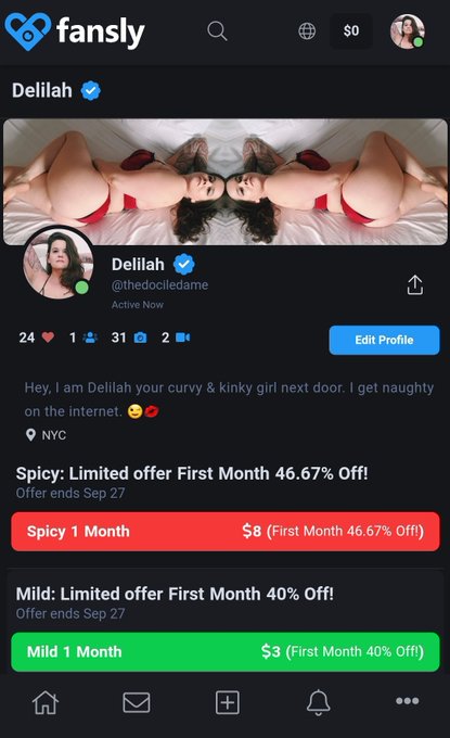 I am officially on fansly! 🎉

Come give me a follow! 💋🥰

Link in comments & bio. https://t.co/gr2OfO