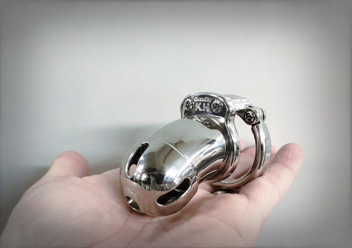 Custom engraved for that special keyholder #steelwerks #customchastity