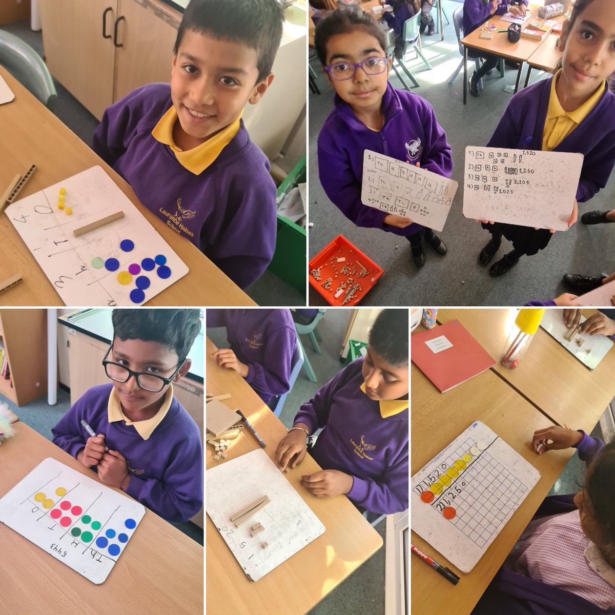 MissBurrellLHS's tweet photo. Practising our place value understanding of thousands using a range of manipulatives in maths @HeadLHS @MrsGunnerLHS @MissBanksLHS https://t.co/zDHVVa9o5l