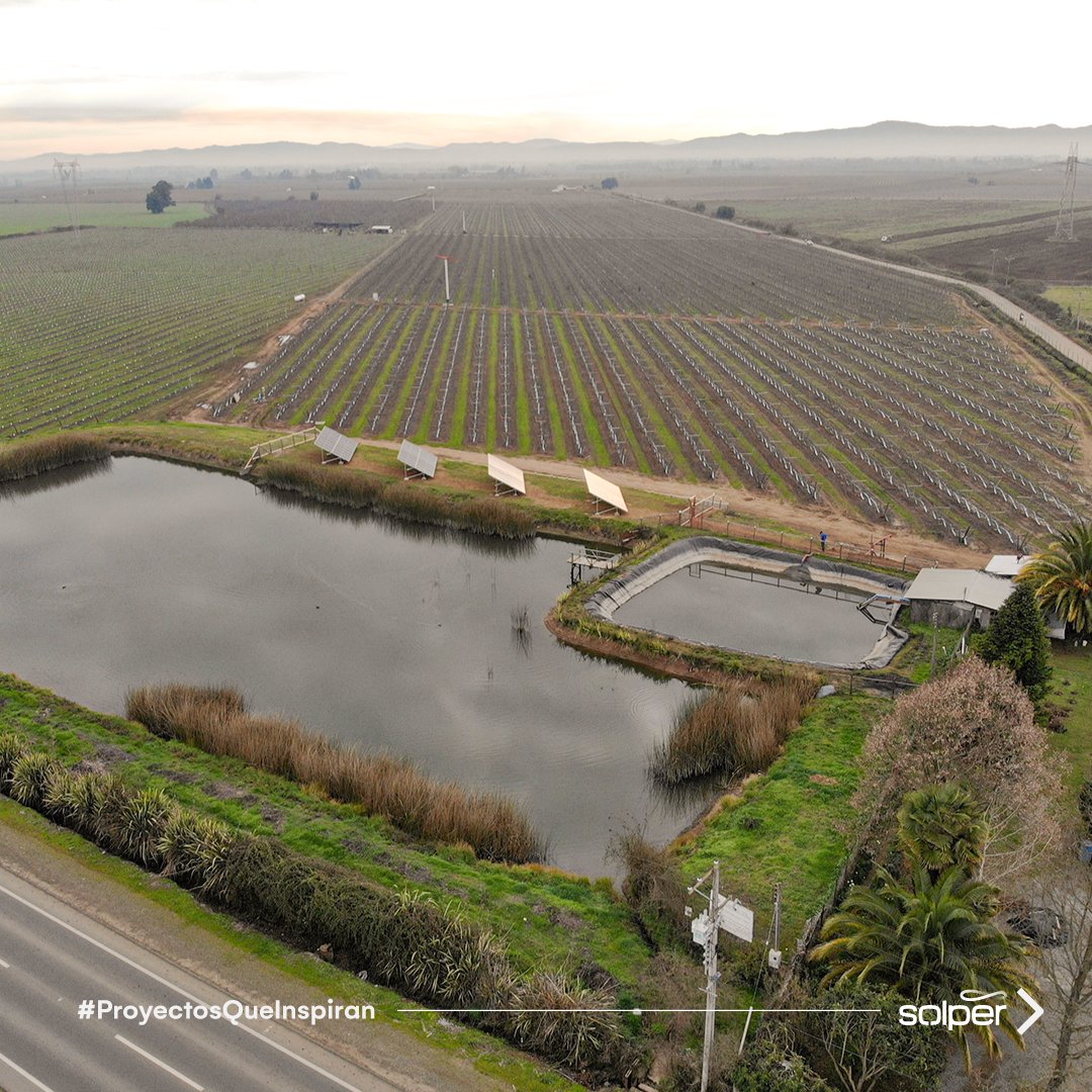 GSolper's tweet photo. #Proyectosqueinspiran
👉🏻30 Hectáreas de Cerezas en producción.
👉🏻64 Paneles solares. 
👉🏻25 kWp de energía solar.

Ahorramos energía y sumamos eficiencia💡 
 
#Solper #Riegosolar #agriculturasustentable #riegoporgoteo #pivotsolar  #Usuariogenerador #energiasolarmendoza https://t.co/cphU4BF3KR