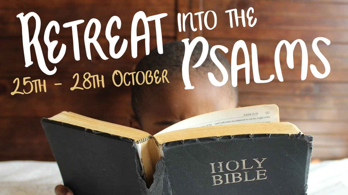 Coming up in late October: Retreat into the Psalms. It's going to be great, with loads of creativity, art, music etc. Places still available, but they're not unlimited ... book soon! laundeabbey.org.uk/event/10-21-ps…