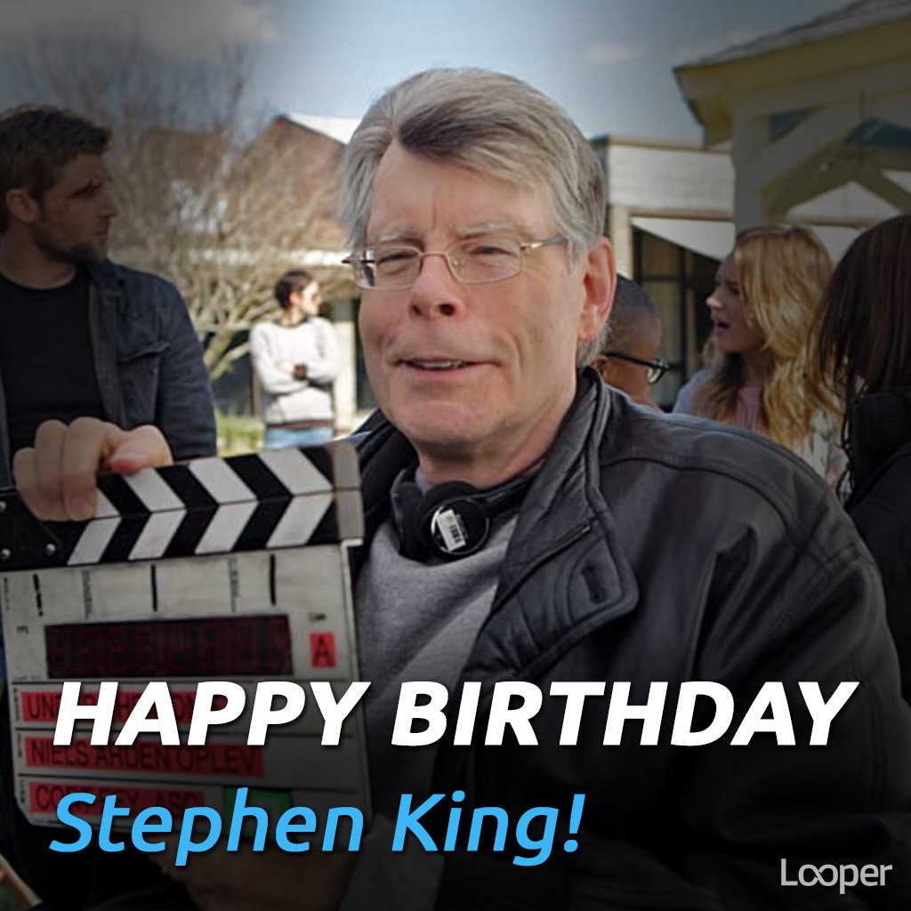 Happy Birthday Stephen King!

What is your favorite movie? 