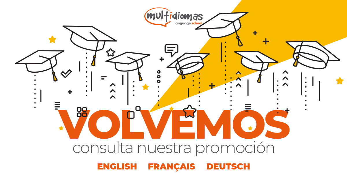InfoMultidiomas's tweet image. Estamos de vuelta!!!! Consulta nuestras promociones. #matriculagratis #matriculasabiertas #cursospresenciles #cursosonline #examenesoficiales #idiomas