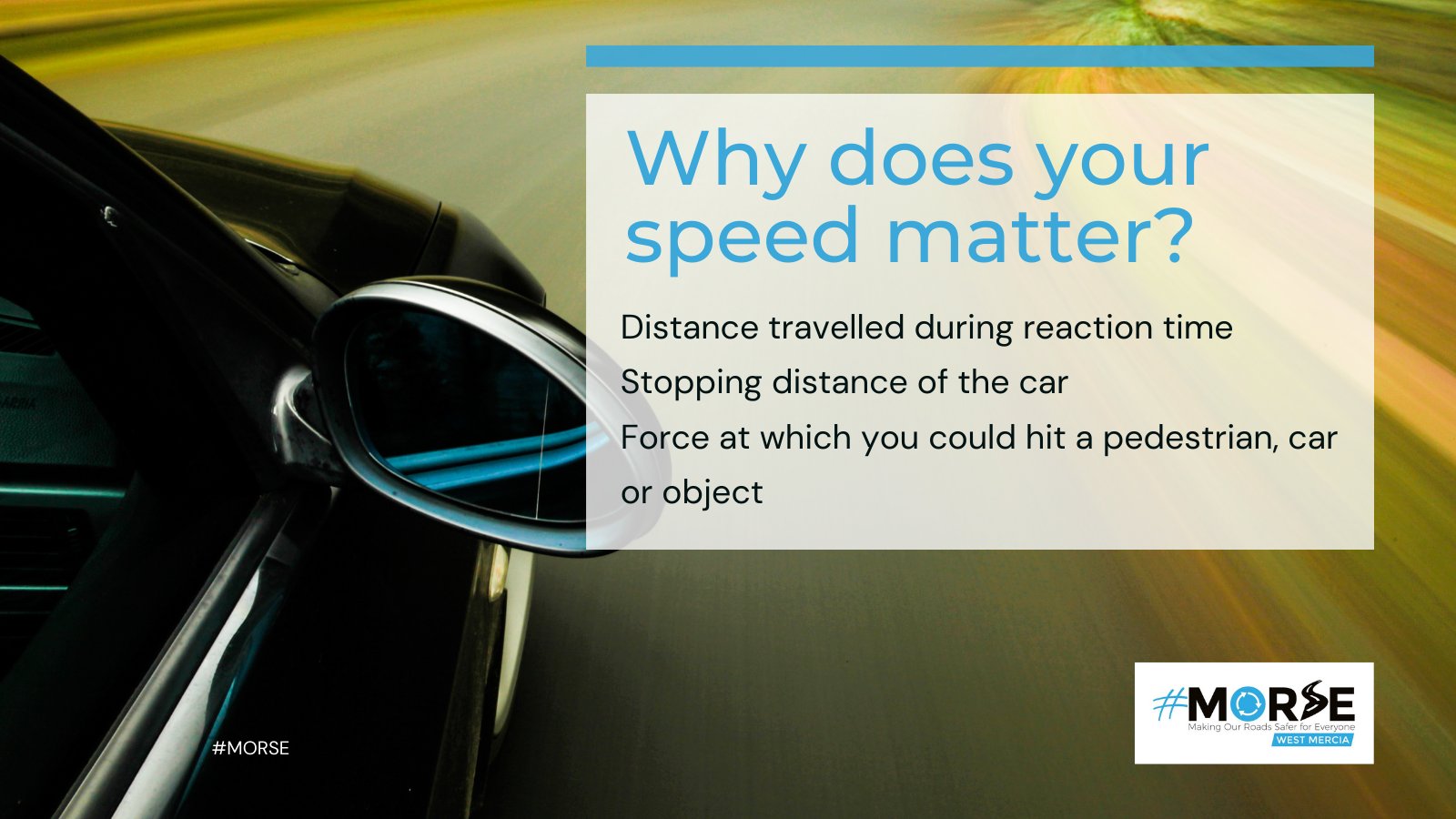YSS on X: &ldquo;🚗💨The faster you go, the further you will have 