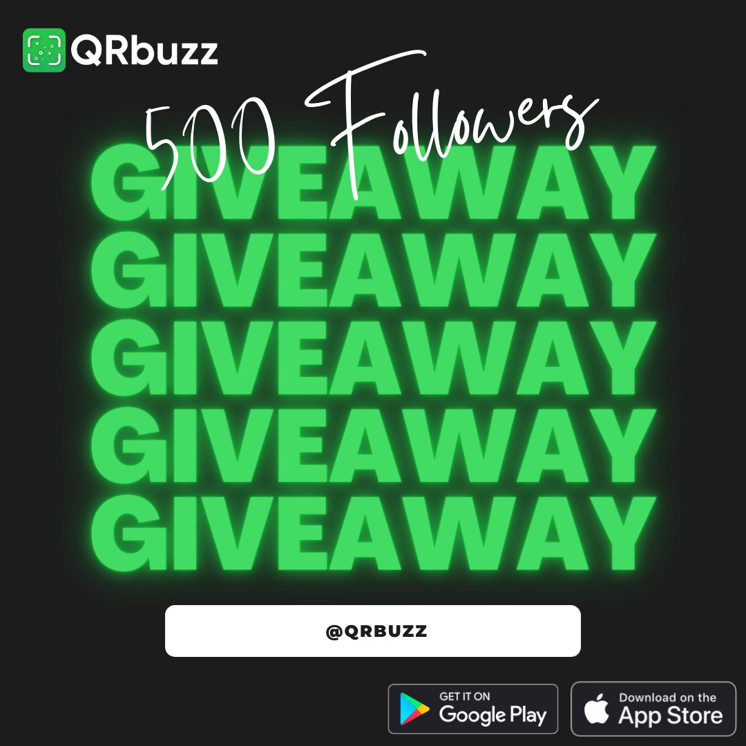 QRbuzzApp's tweet photo. QRbuzz is now giving away Cash Prizes to its Insta followers!
Share this post.
Follow QRbuzz on FB, Insta & Twitter.
Insta: https://t.co/i2EKhWZZVb
FB: https://t.co/cXncxOXnbn
Twitter: https://t.co/P1MMavsq1T
Download Now!
https://t.co/fv5qq1xLdK
#QRbuzz #BuzzKaro #Giveaway https://t.co/s3BJutt0EW