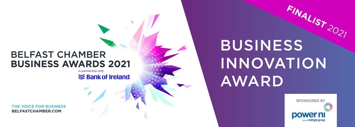 🎉We are extremely proud to announce that we have been shortlisted as a finalist for <a href="/BelfastChamber/">Belfast Chamber</a> Business Innovation Award!🎉 

Best of luck to everyone in your interviews and congratulations 👏

#finalist #innovation #proud