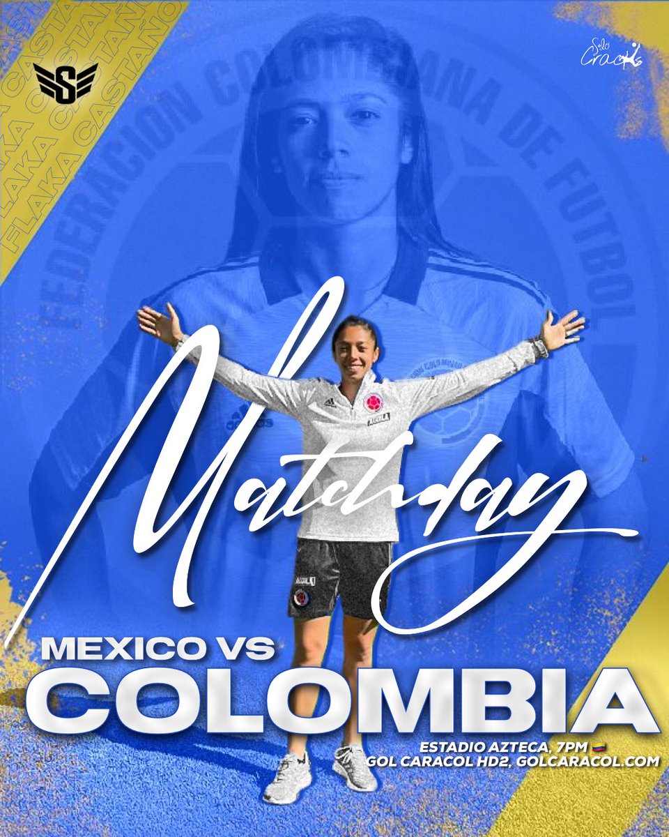 stefanyflaka's tweet photo. Vamos con toda mi Selección 🇨🇴🙌⚽️
#SeleccionColombia #solocracks     #fechafifa🇲🇽vs🇨🇴 #viveloydisfrutalo 
@FCFSeleccionCol https://t.co/feqWAXojTl