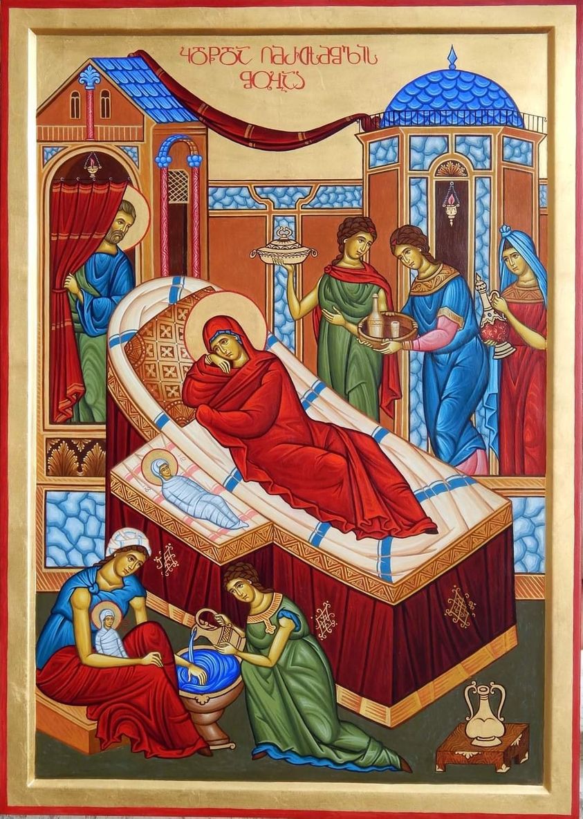 Orthodoxograph's tweet photo. Today we celebrate the Nativity of the Most-Holy #Theotokos. 
On this day our Church commemorates not only the Mother of God and her glorious #Nativity, but also the path followed by mankind to meet this holy day https://t.co/y3r79S8lOI
