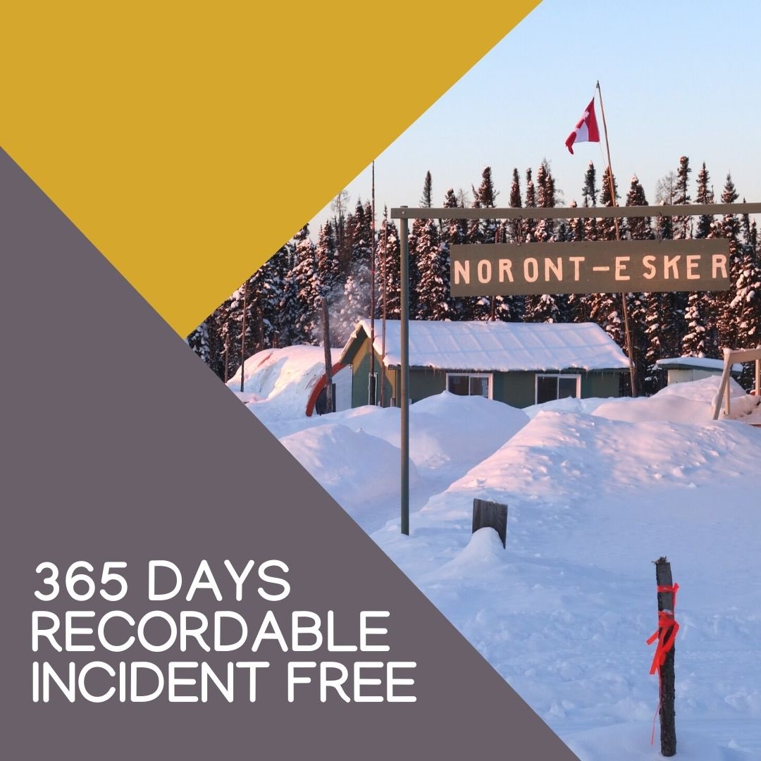 A great accomplishment by our site team working safely through Covid-19 issues, challenging weather and various site openings and closures.